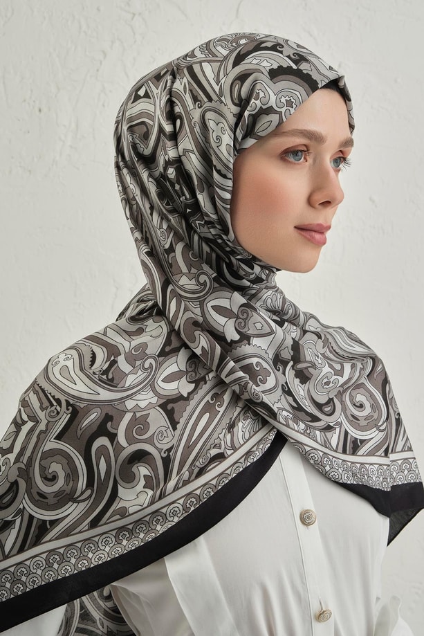 Armine Premium Pure Etnik Desen Şal 2 22