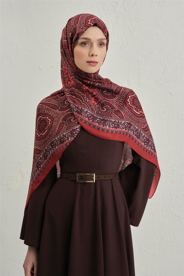 Armine Premium Pure Etnik Desen Şal 3 01