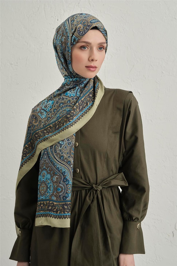 Armine Premium Pure Etnik Desen Şal 3 07
