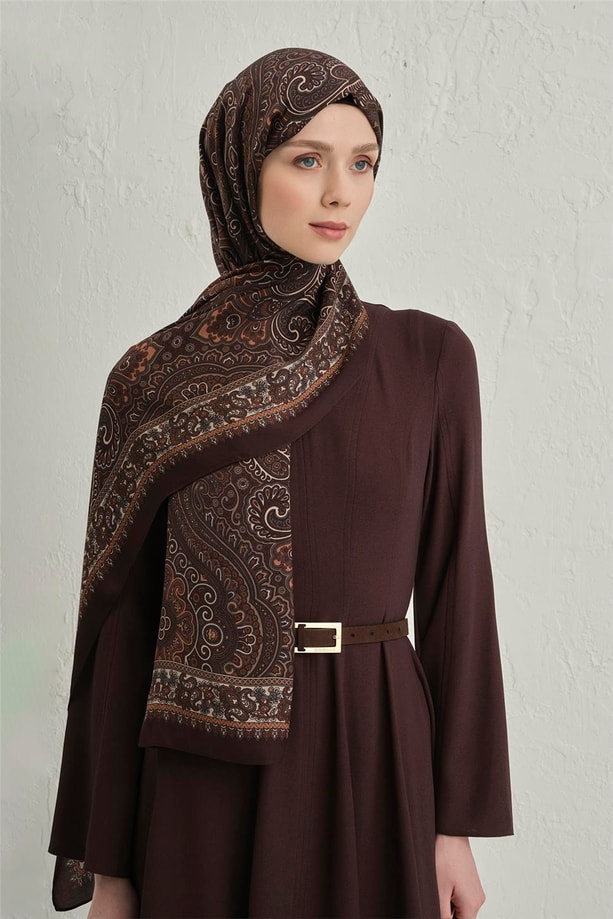 Armine Premium Pure Etnik Desen Şal 3 27