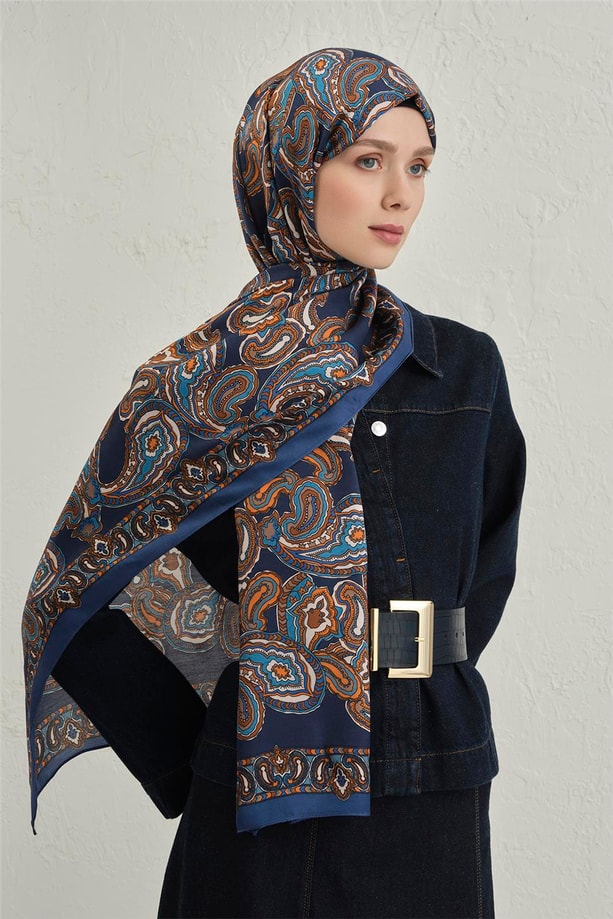 Armine Premium Pure Etnik Desen Şal 1 10