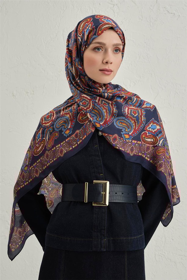 Armine Premium Pure Etnik Desen Şal 1 12