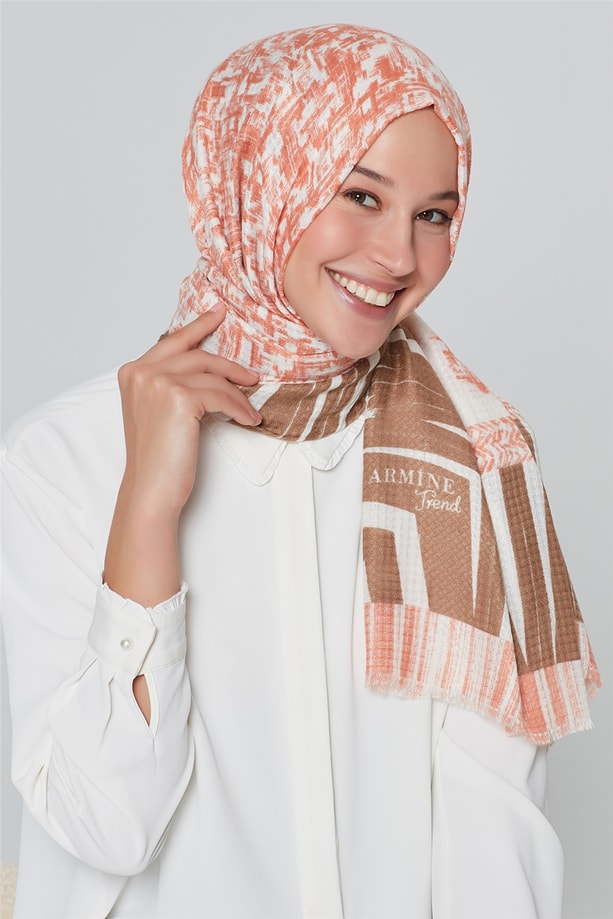 Armine Trend Polyester Şal 00Oaat44 V13