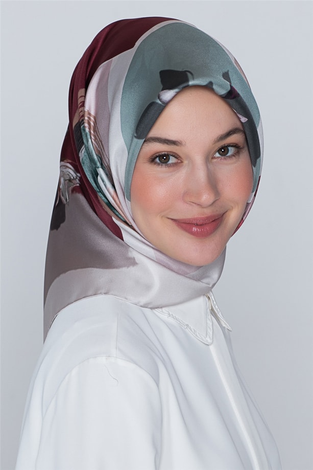 Armine Nostalji Twill İpek Eşarp 18Ya0642 80