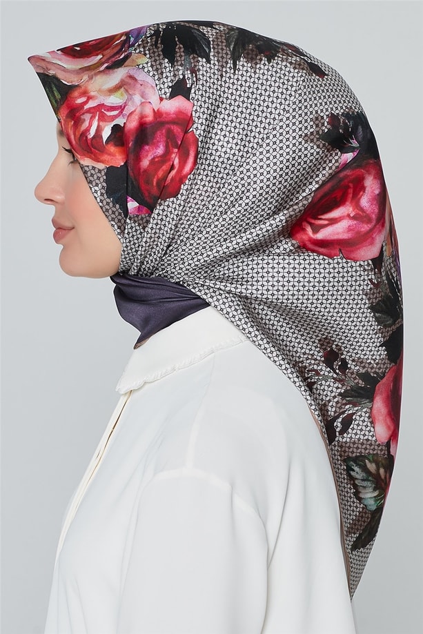 Armine Nostalji Twill İpek Eşarp 18Ya4513 33