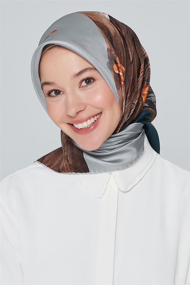 Armine Nostalji Twill İpek Eşarp 18Ya7246 35