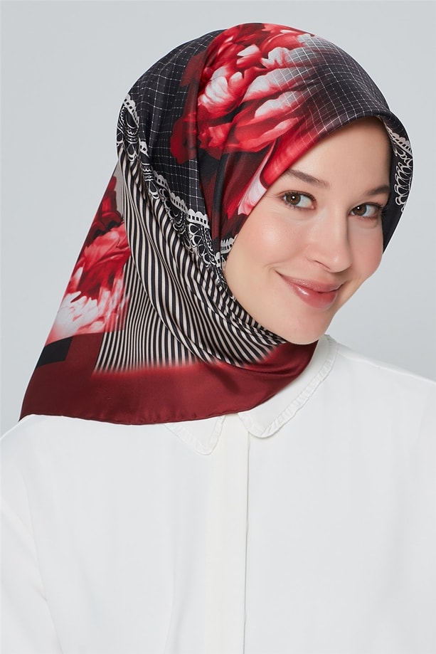 Armine Nostalji Twill İpek Eşarp 18Ya7284 82