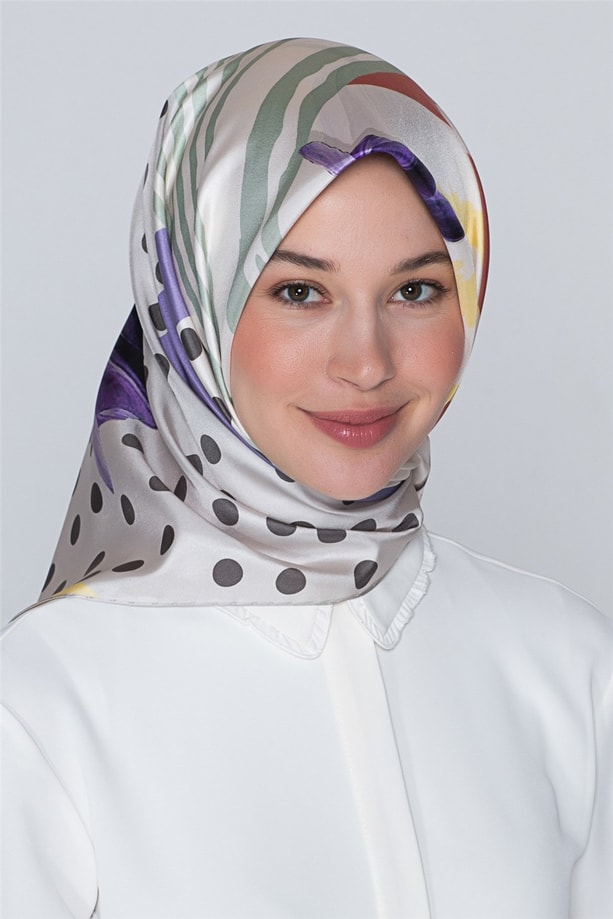Armine Nostalji Twill İpek Eşarp 18Ya7297 8 81