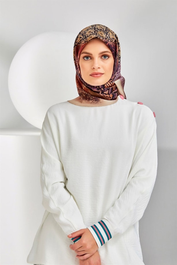 Armine Twill İpek Eşarp 20Ya8305 05