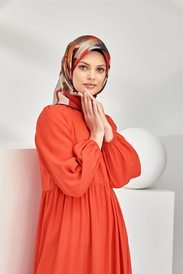 Armine Sura İpek Eşarp 20Ya8308 37