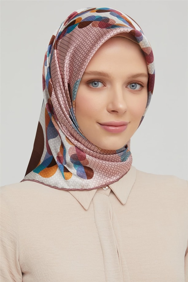 Armine Twill İpek Eşarp 21Ka8604 03