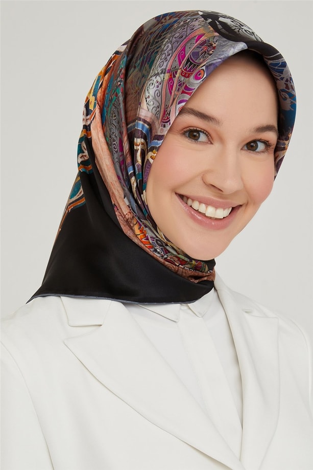 Armine Twill İpek Eşarp 21Ka8622 34