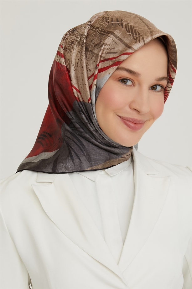Armine Twill İpek Eşarp 21Ka8625 33