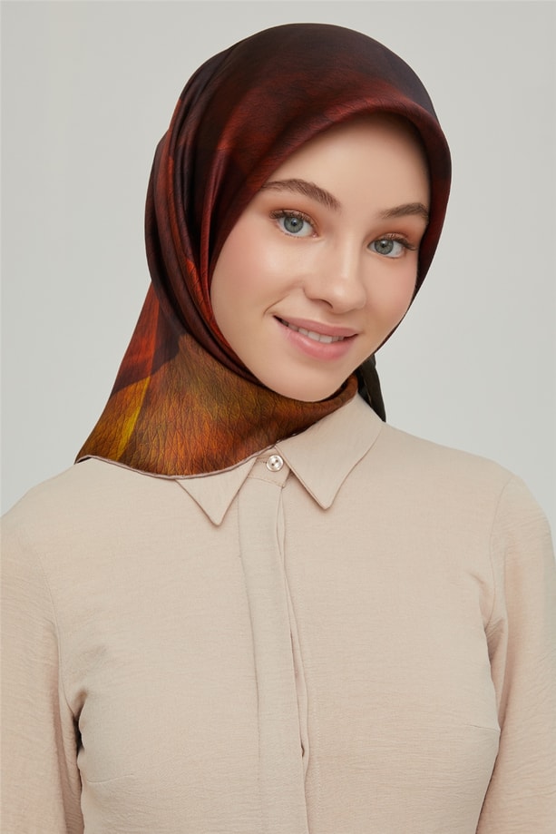 Armine Twill İpek Eşarp 21Ka8636 04