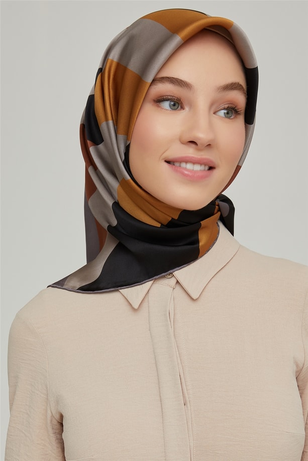 Armine Twill İpek Eşarp 21Ka8646 09