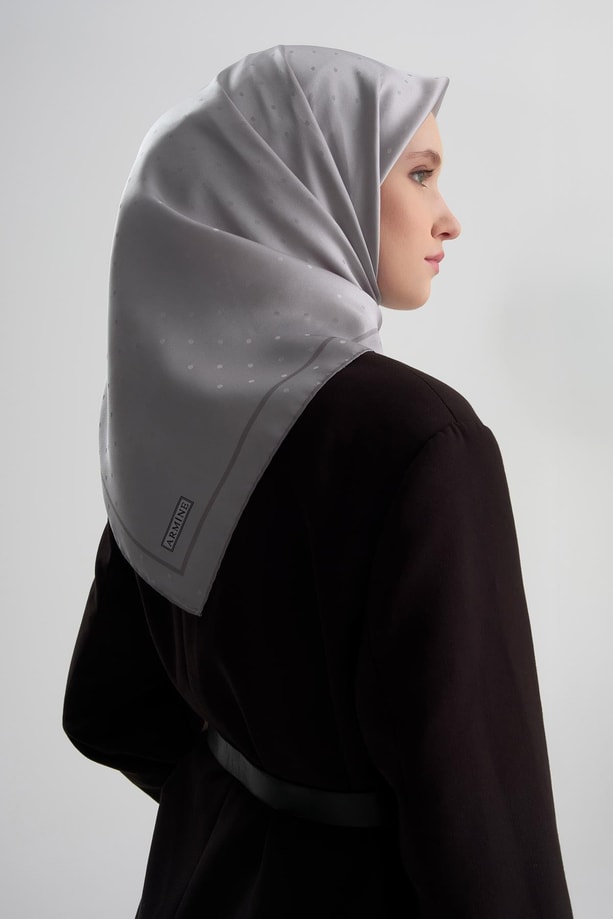 Armine Elegance İpek Eşarp Puantiyeli 21Ka8668 2 24