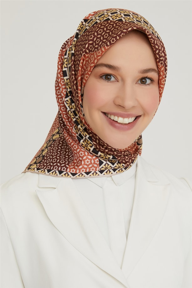 Armine Twill İpek Eşarp 21KA8669 08