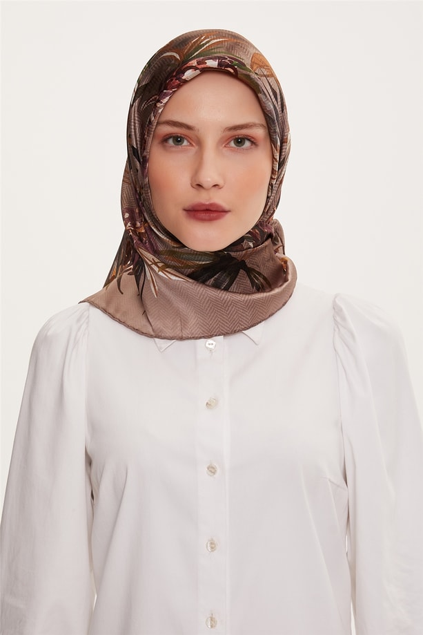 Armine Twill İpek Eşarp 22Ka3224 03