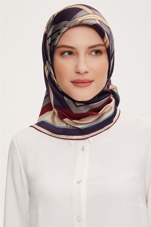 Armine Sura İpek Eşarp 22Ka3229 50