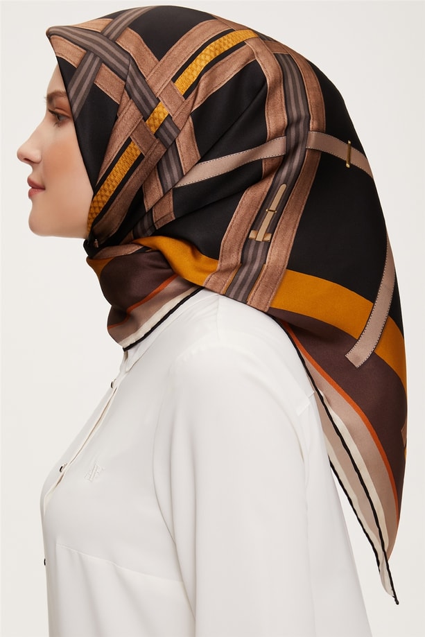 Armine Twill İpek Eşarp 22Ka3229 36