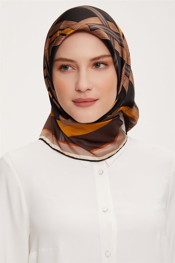 Armine Twill İpek Eşarp 22Ka3229 36