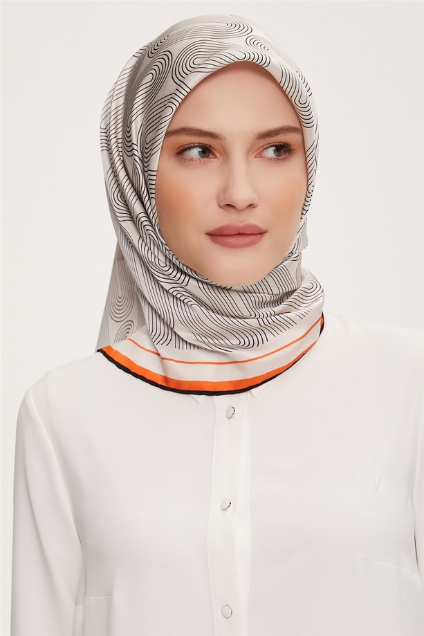 Armine Twill İpek Eşarp 22Ka3231 51
