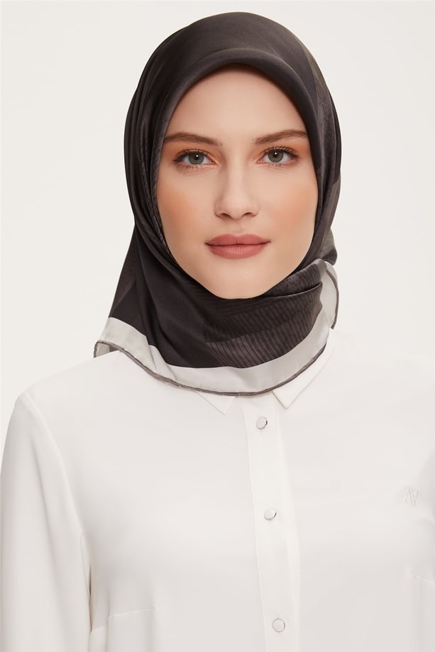 Armine Twill İpek Eşarp 22Ka3233 34