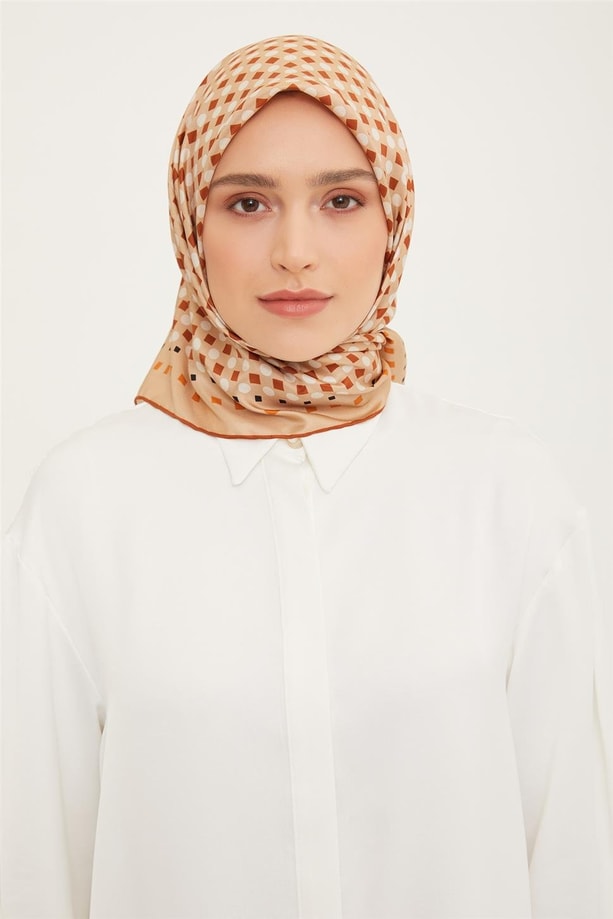 Armine Twill İpek Eşarp 22Ka3236 33
