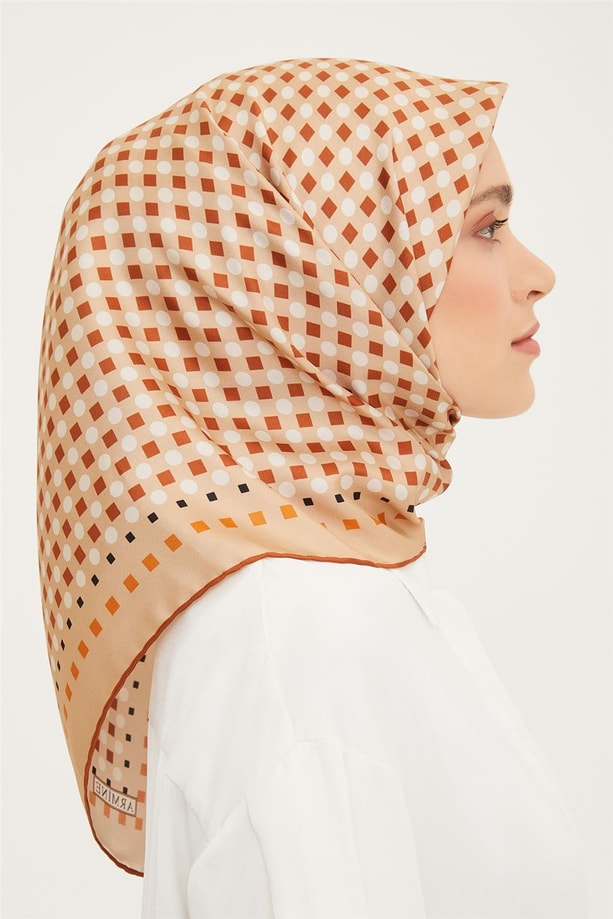 Armine Twill İpek Eşarp 22Ka3236 33