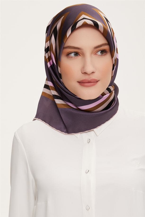 Armine Twill İpek Eşarp 22Ka3240 03