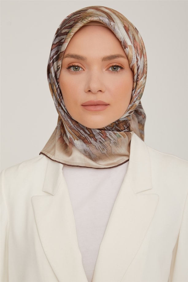 Armine Twill İpek Eşarp 22Ka8804 51