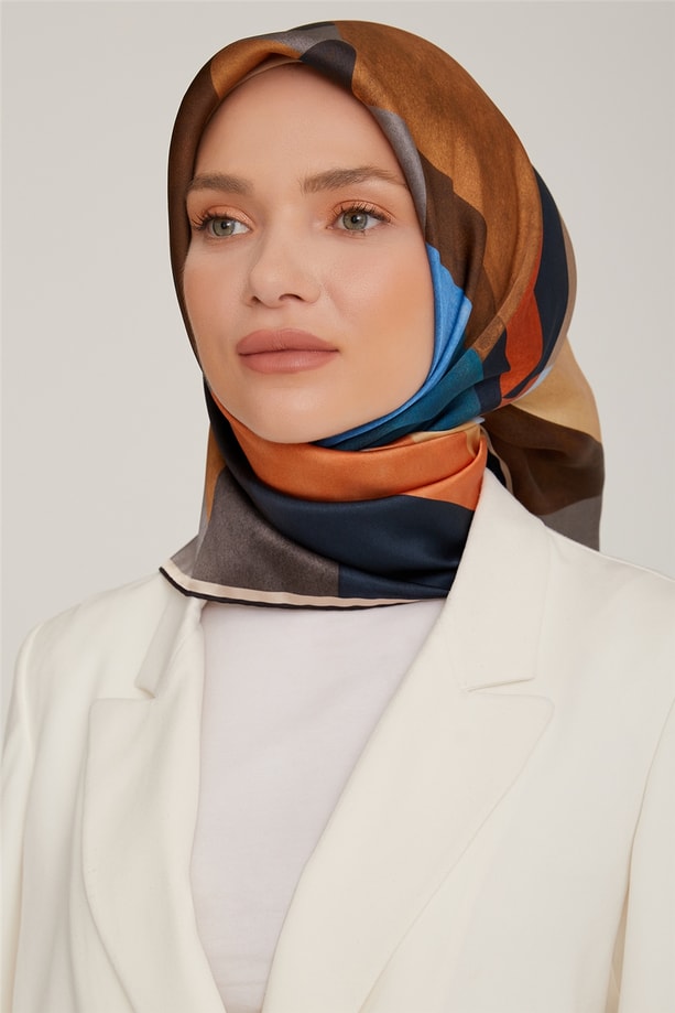 Armine Twill İpek Eşarp 22Ka8807 02