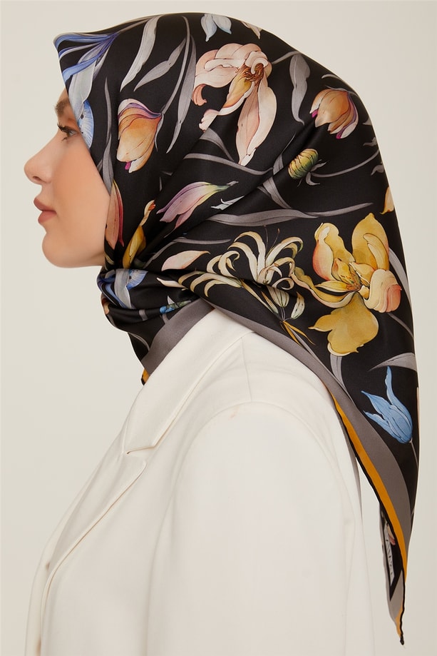 Armine Twill İpek Eşarp 22Ka8825 31