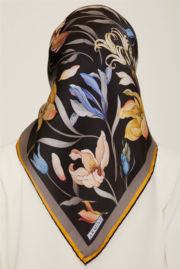 Armine Twill İpek Eşarp 22Ka8825 31