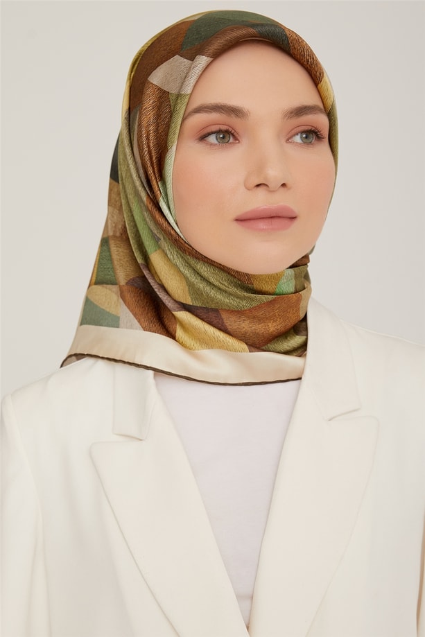 Armine Twill İpek Eşarp 22Ka8848 36