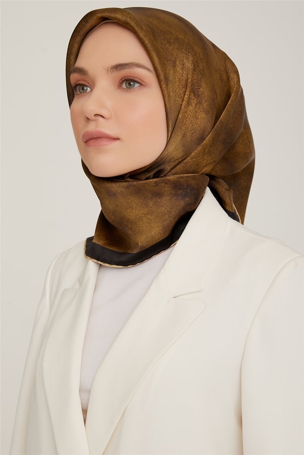 Armine Twill İpek Eşarp 22Ka8849 33