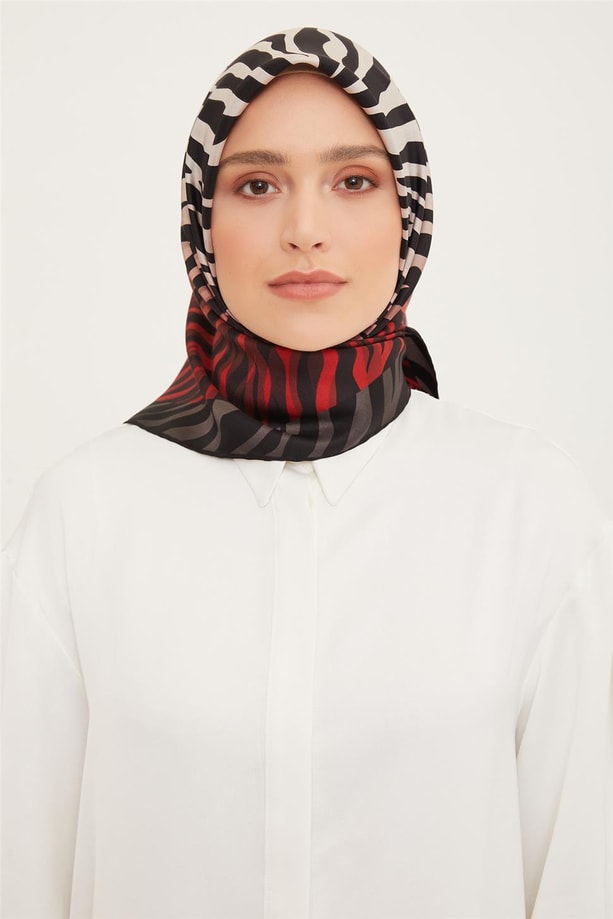 Armine Twill İpek Eşarp 22Ka8856 01