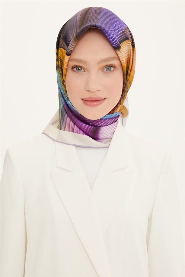 Armine Twill İpek Eşarp 22Ya8702 33