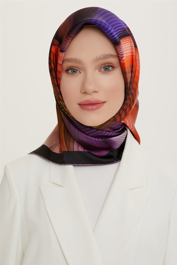 Armine Twill İpek Eşarp 22Ya8702 34