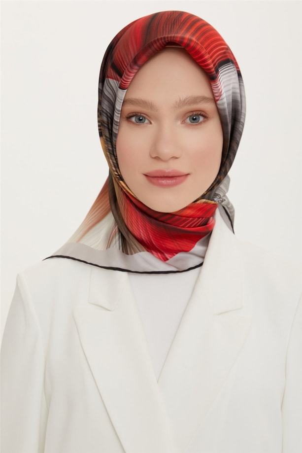 Armine Twill İpek Eşarp 22Ya8702 39