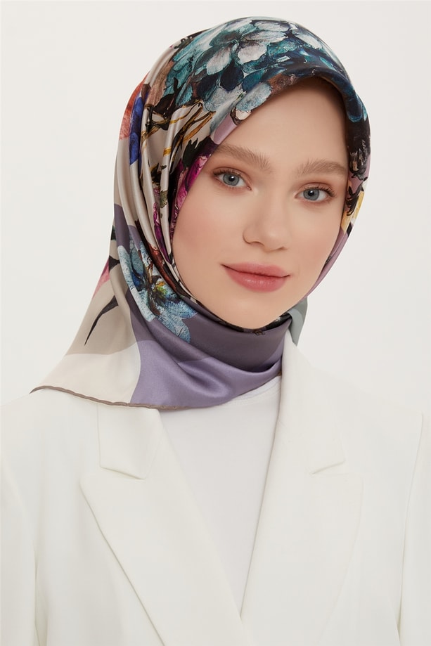 Armine Twill İpek Eşarp 22Ya8707 05