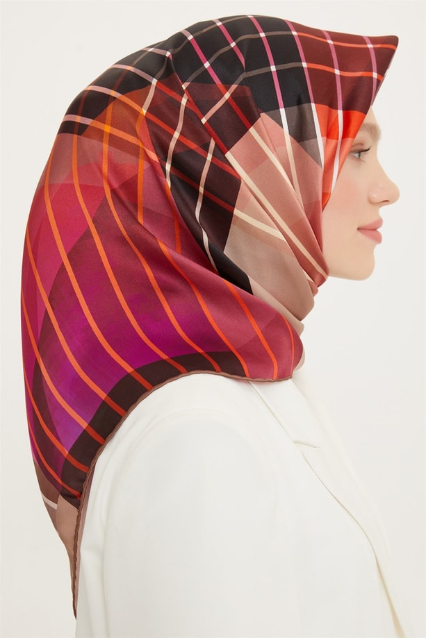 Armine Twill İpek Eşarp 22Ya8711 05