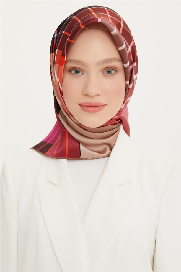 Armine Twill İpek Eşarp 22Ya8711 05