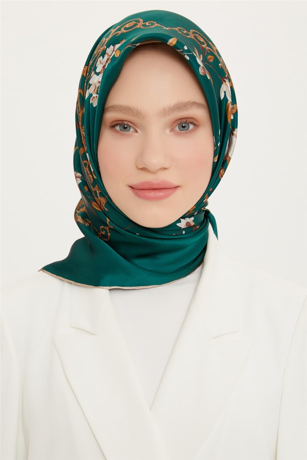 Armine Twill İpek Eşarp 22Ya8716 54
