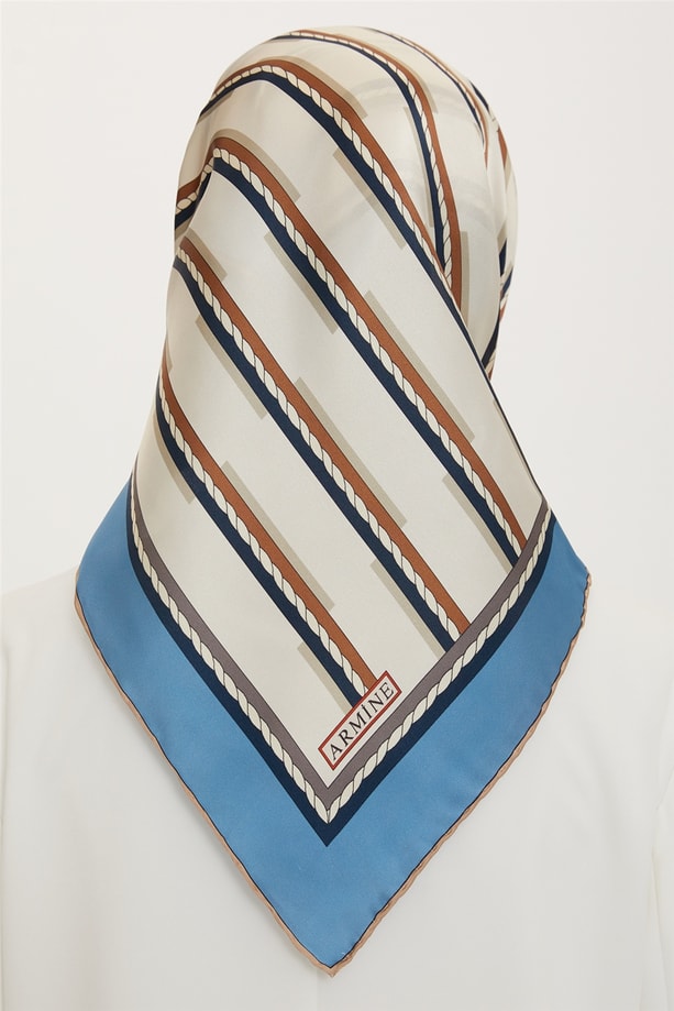 Armine Twill İpek Eşarp 22Ya8719 02