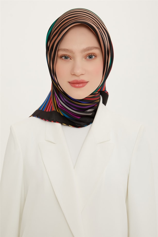 Armine Twill İpek Eşarp 22Ya8731 36