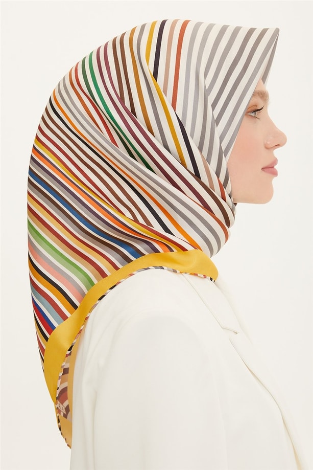 Armine Twill İpek Eşarp 22Ya8731 37