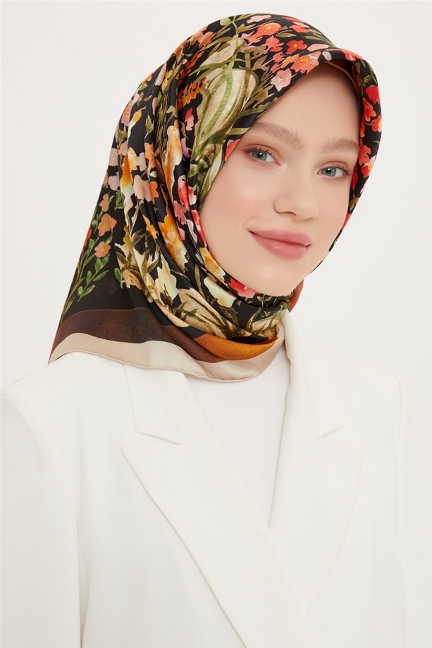 Armine Twill İpek Eşarp 22Ya8741 01