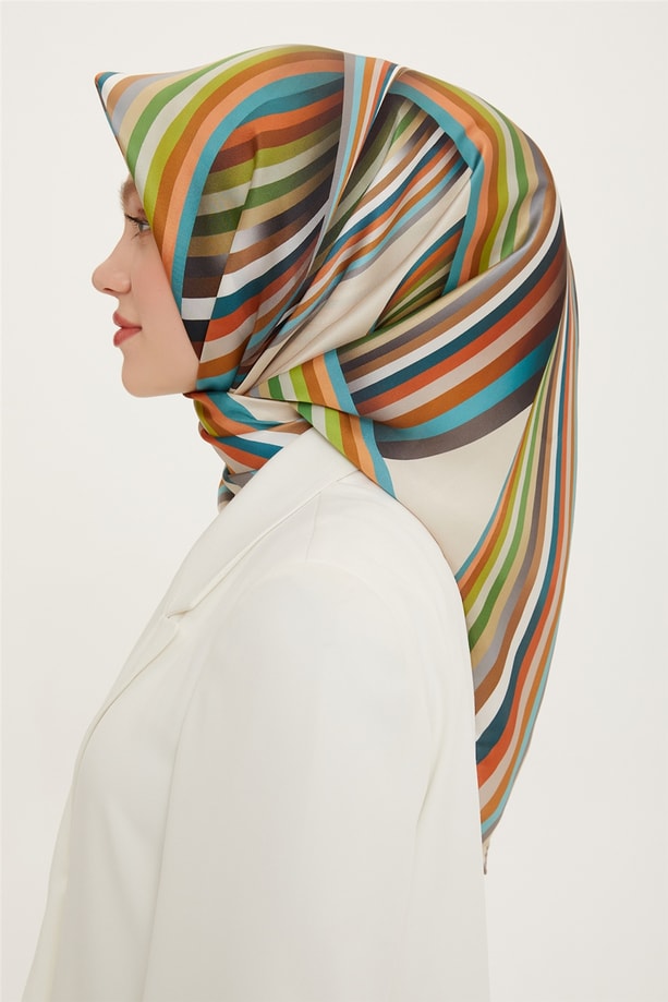 Armine Twill İpek Eşarp 22Ya8743 01