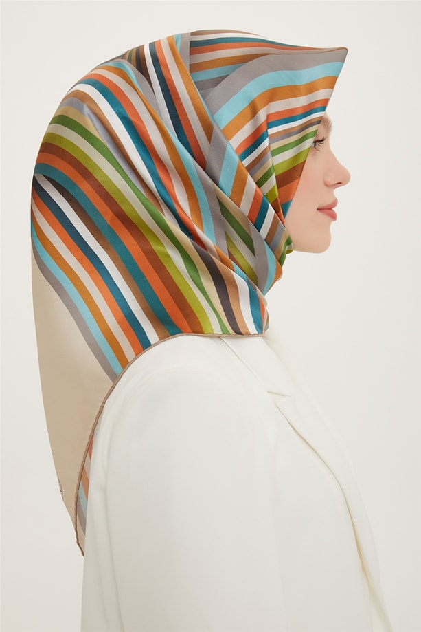 Armine Twill İpek Eşarp 22Ya8743 01